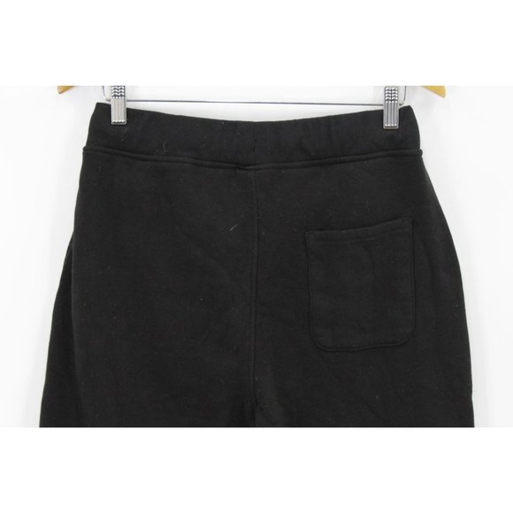 Vintage SP Active Fleece Pants Men's Black Activewear Drawstrings Sz Large 90's - Picture 8 of 10